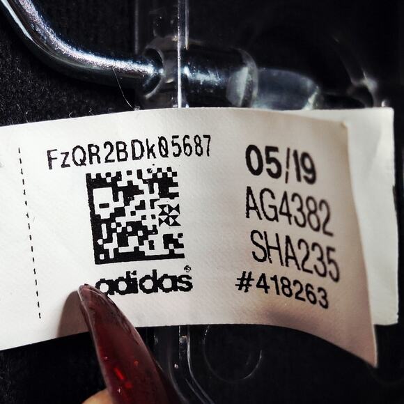 Adidas Kids Polka Dot Tracksuit Girls 6 Black Rose Gold Sweatsuit Outfit Holiday - Picture 5 of 13